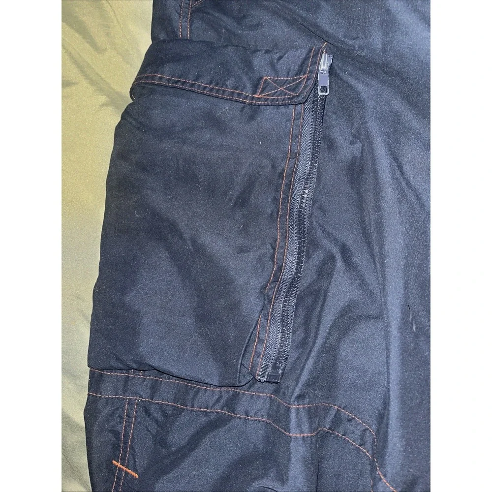 Pure Bull Mens Track Cargo Pants Navy‎ Blue Size Small With Multiple Pockets